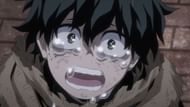 Izuku "Deku" Midoriya as seen in the sixth of the seven My Hero Academia anime seasons (Image via BONES)